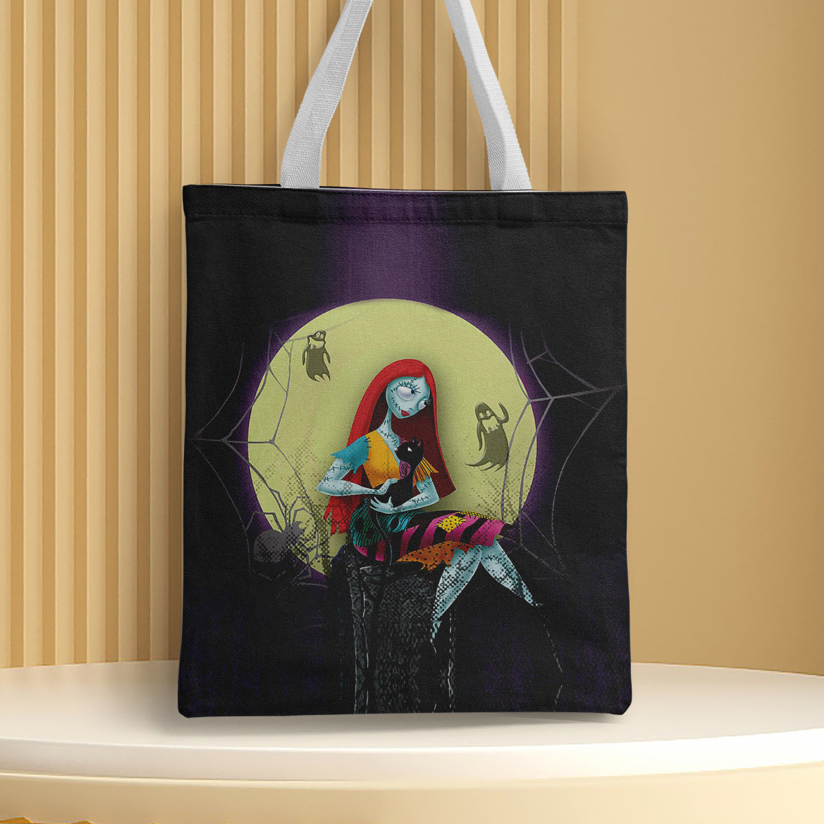 Polyester Halloween canvas shoulder bag (Minimo de Compra 2) MYA-QB010