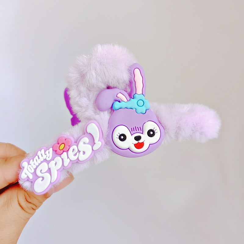 Resin cartoon cute hair clip (Minimo de compra 12) MYA-ZiZ012