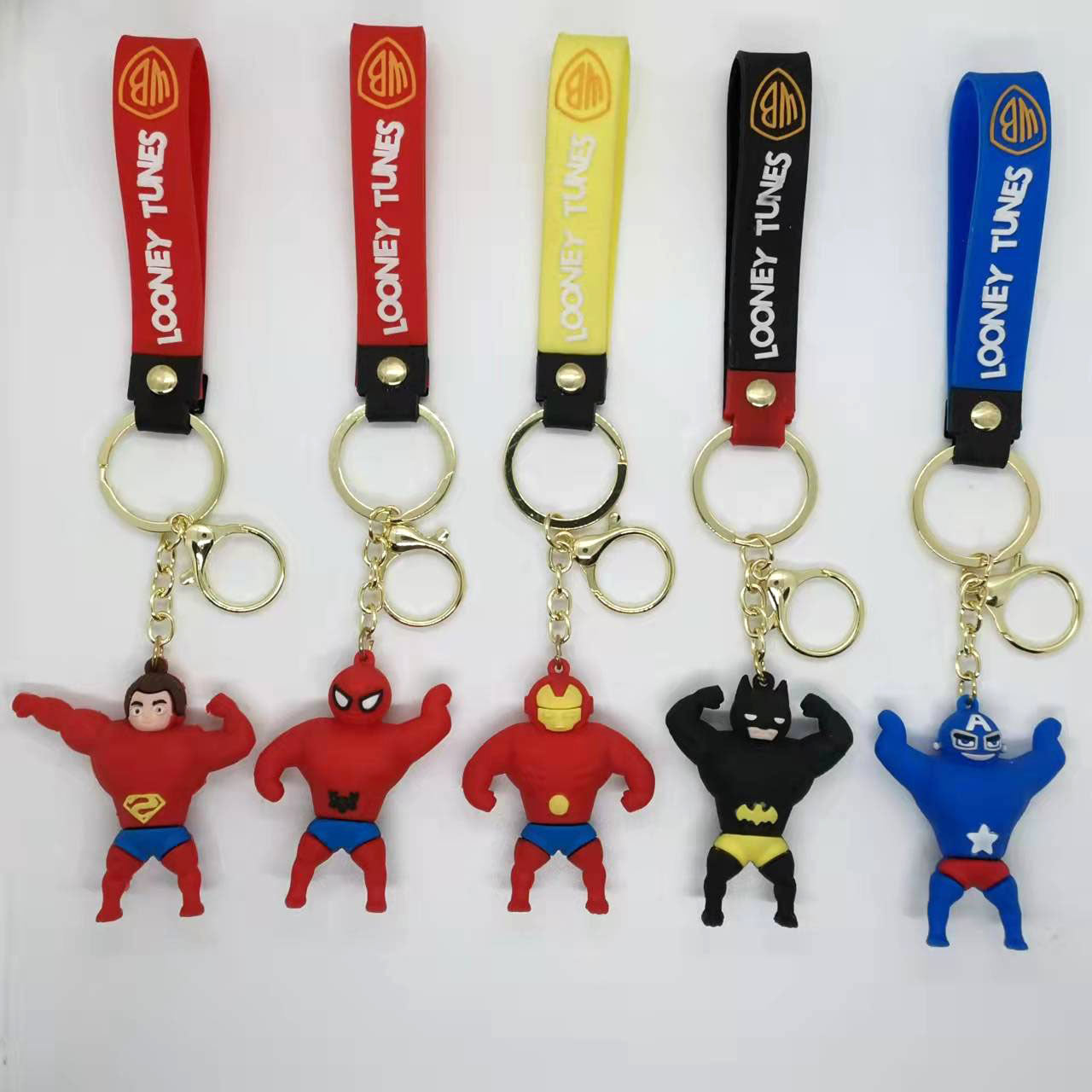 PVC new muscular cartoon keychain (Minimo de compra 2）MIC-JuS008