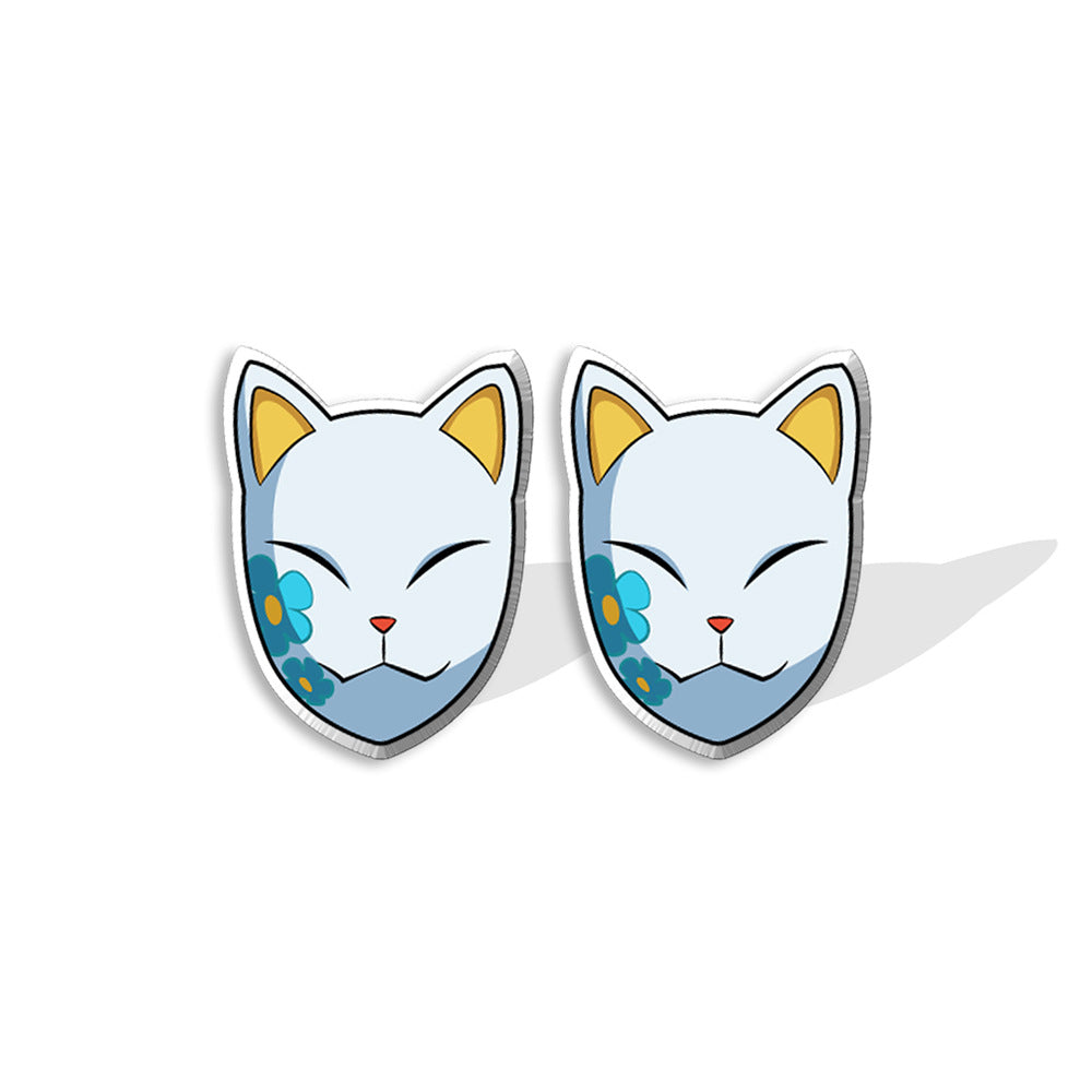 Earrings Acrylic Cartoon Stud Earrings Minimo de compra 2 (M) XiangL016