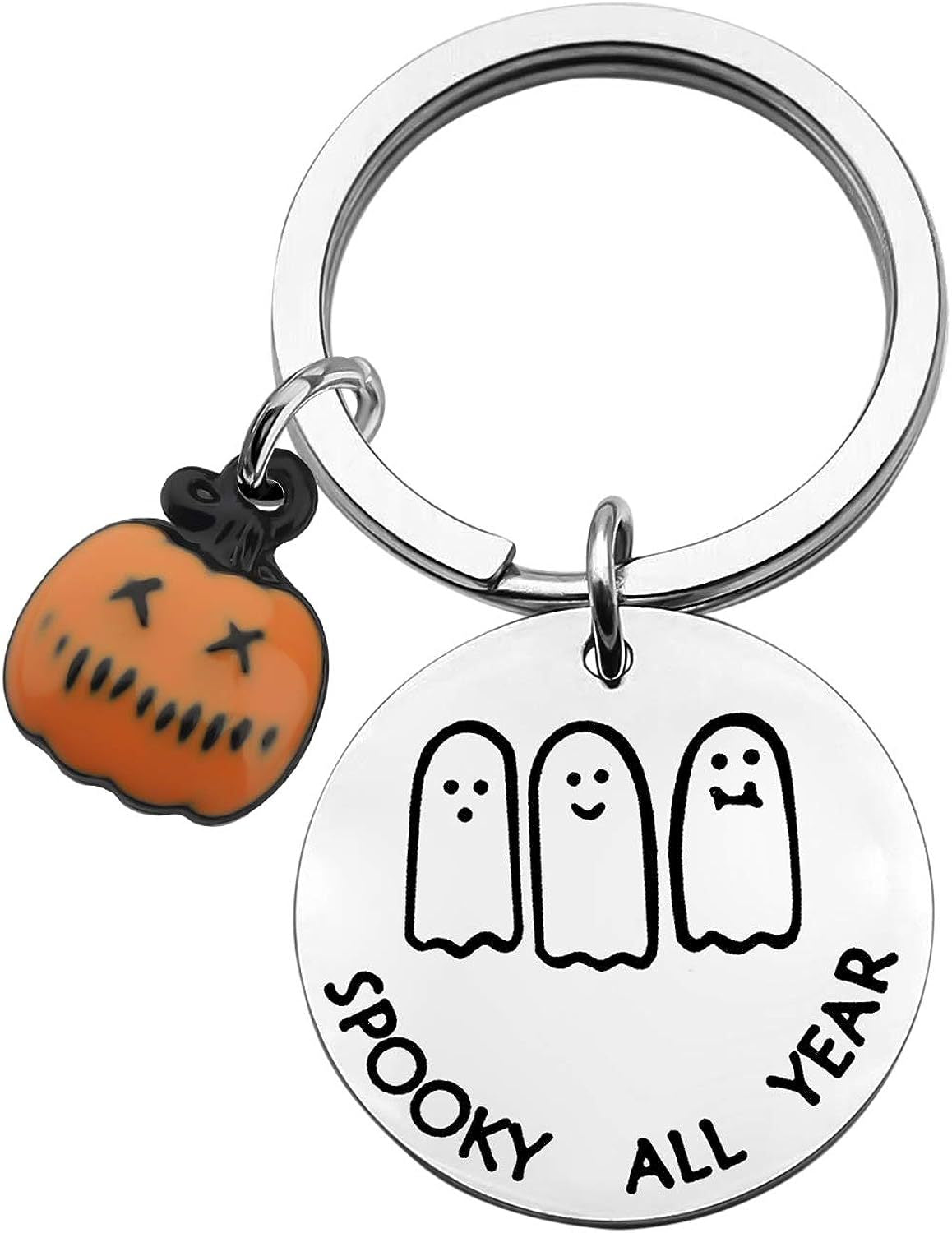 Stainless steel Halloween series keychain MYA-XinJ002