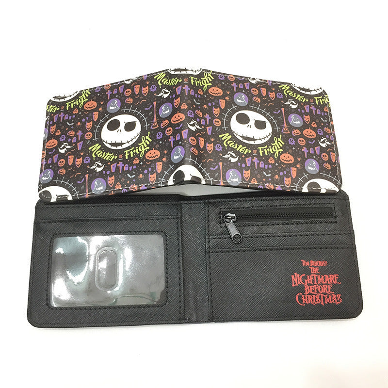 PU Scary Skull Wallet MYA-HaoJ004