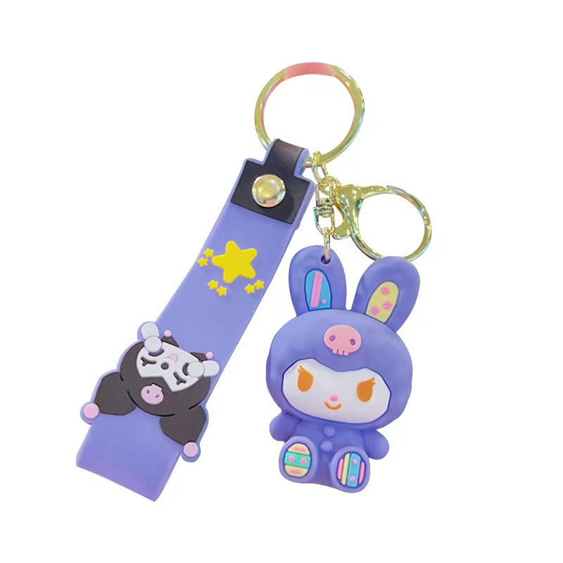 PVC cute cartoon keychain （Minimo de compra 2） MYA-YouM009