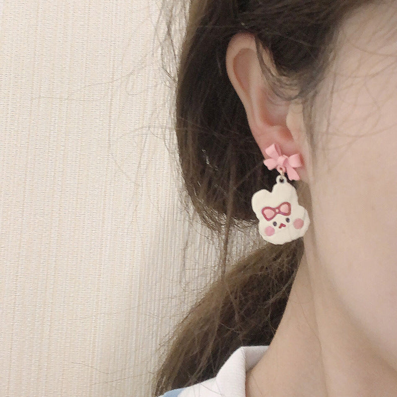 Resin Sweet Bear Ear Clip (Minimo de Compra 2) MYA-TaoQ007