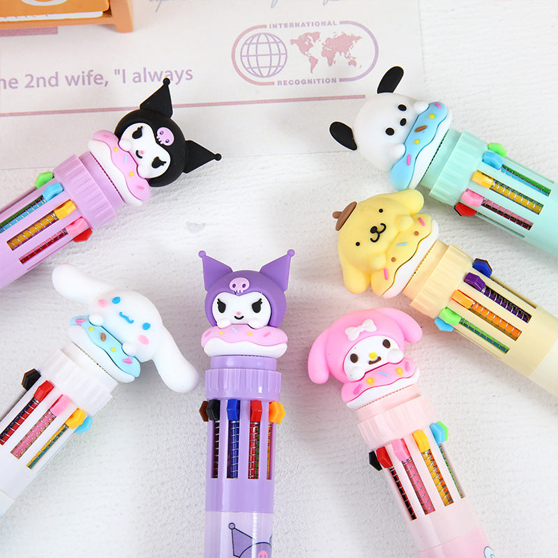 Acrylic lovely doll neutral pen 36PCS MYA-HeH001