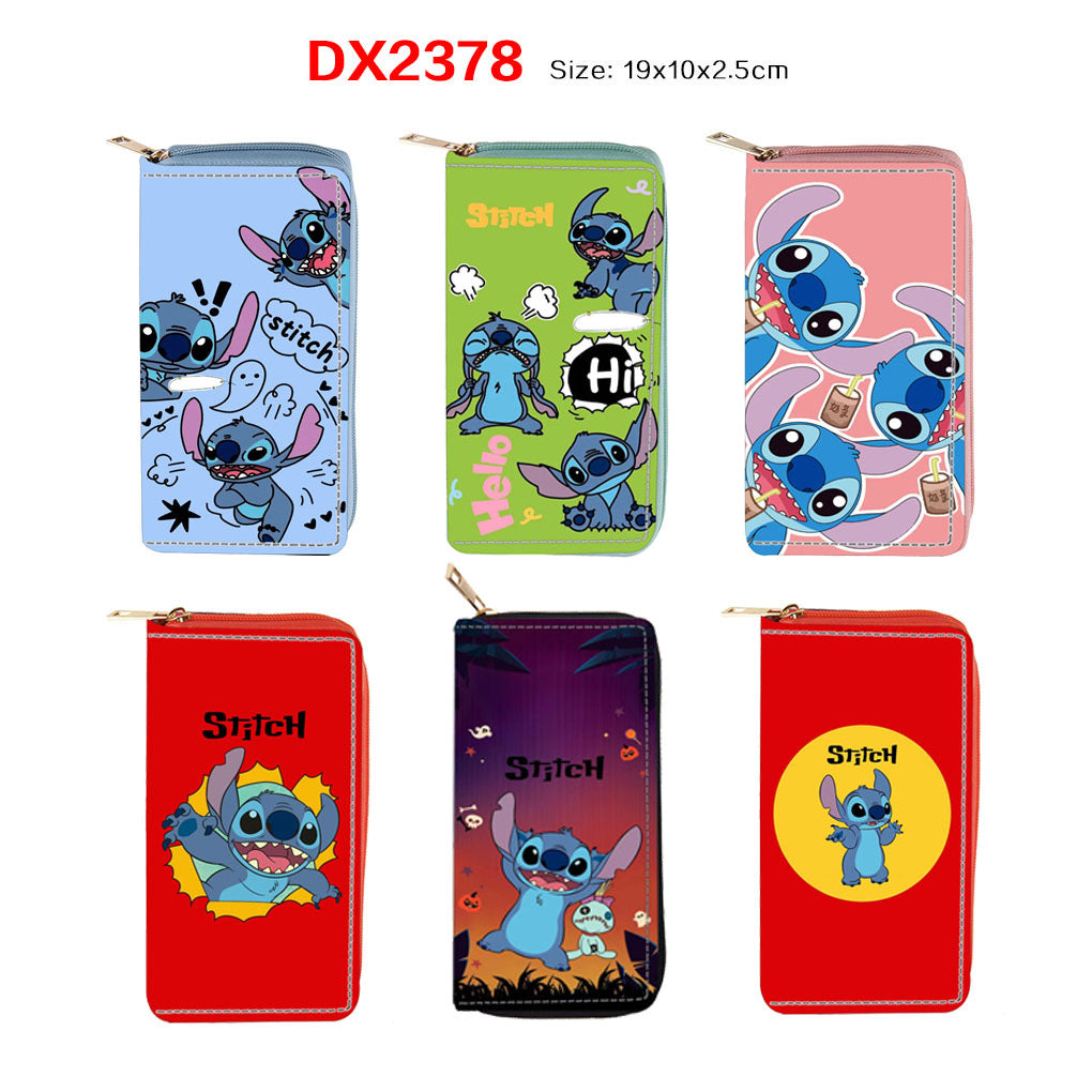 PU long cartoon zipper wallet (Minimo de compra 3) MIC-Dengx018