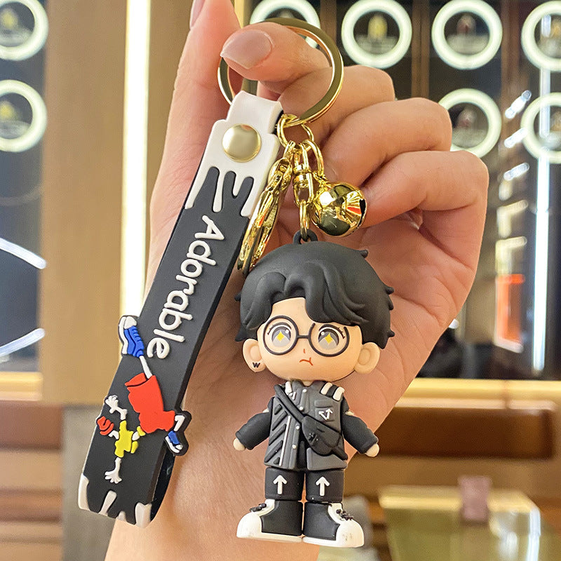 PVC new trend cool boy cartoon keychain MIC-BenX016