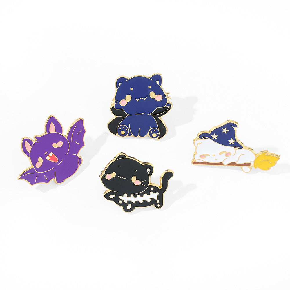 Alloy personalized cat brooch (Minimo de Compra 2) MIC-ShengY038