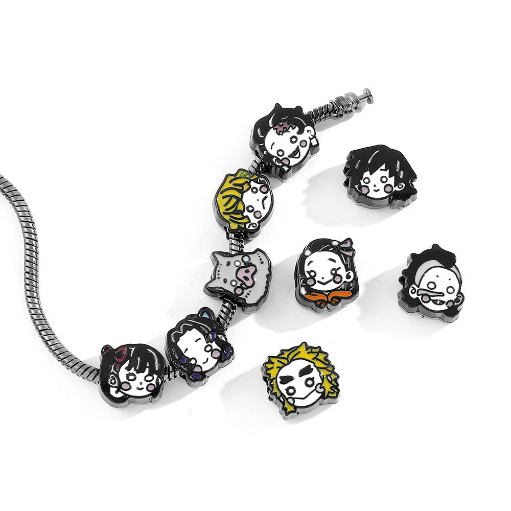 Alloy Cartoon Anime Ghost Slayer Blade Bracelet (Minimo de Compra 5) MIC-ZhuoX016