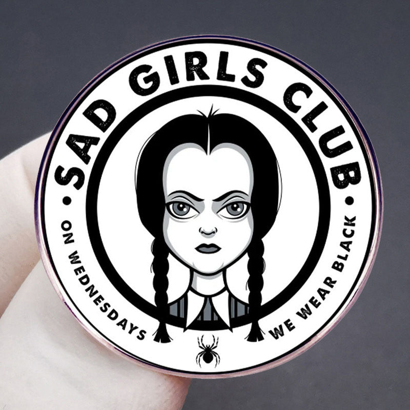 Alloy Sad Girl brooch (Minimo de Compra 2) MIC-CanL003