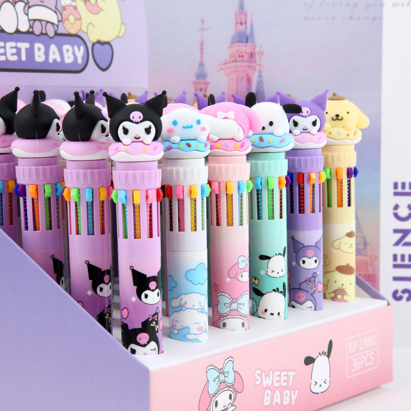 Acrylic lovely doll neutral pen 36PCS MYA-HeH001