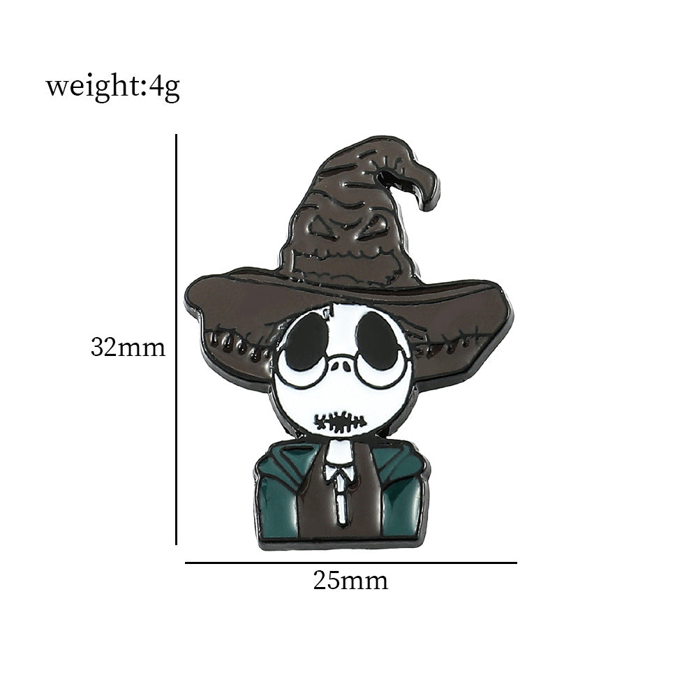 Alloy Christmas Eve Horror Series brooch (Minimo de Compra 2) MIC-ZhuoL025