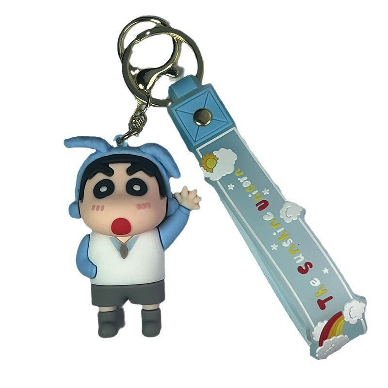 PVC cross fitting crayon small new keychain MIC-MiaoY081