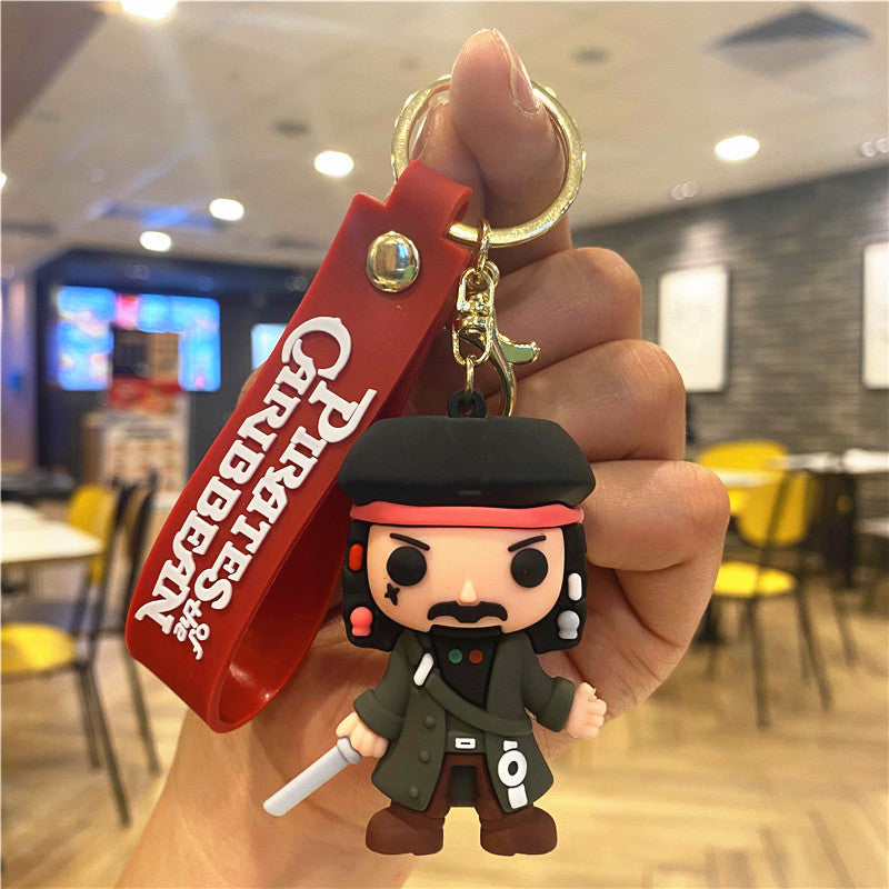 PVC new cartoon doll keychain MIC-YiM005