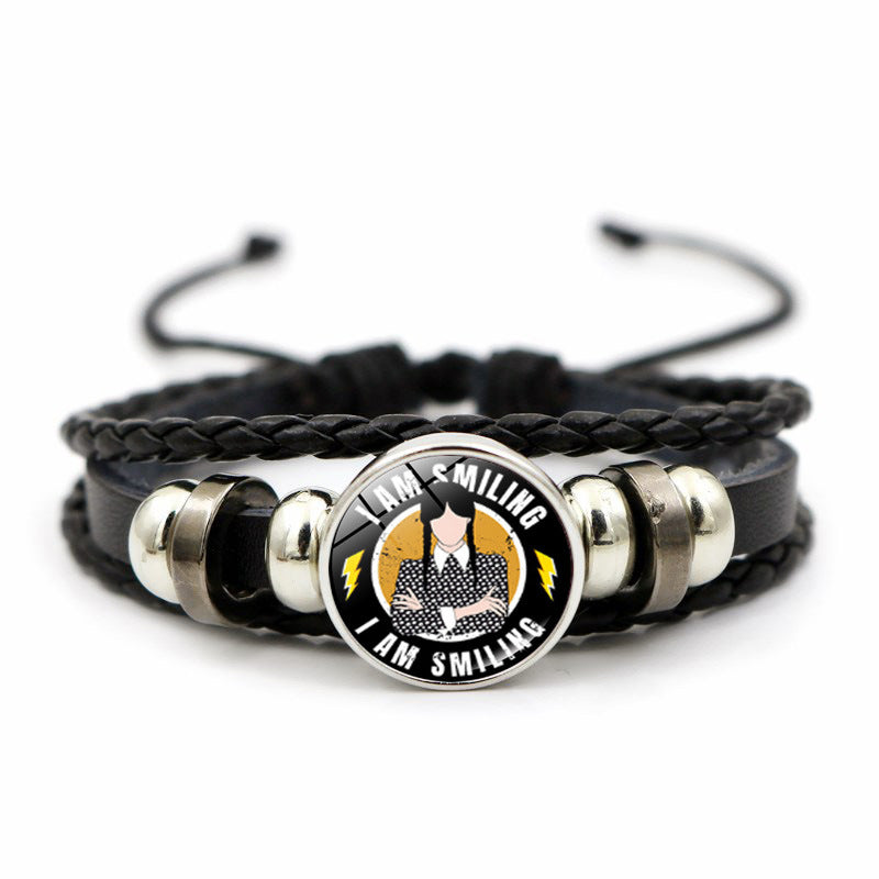 alloy vintage leather bracelets MIC-BT-JiaY007