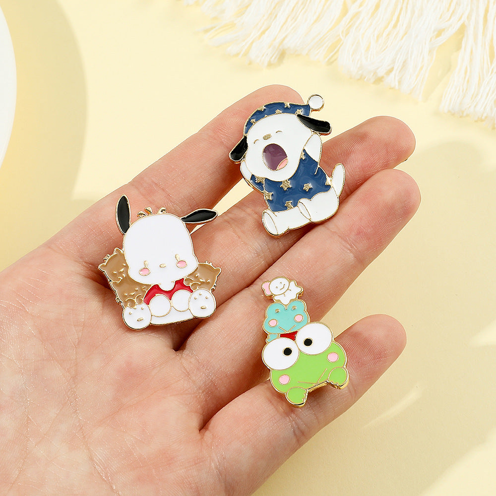 Alloy cartoon cute brooch (Minimo de compra 2) MIC-ZhuoL007