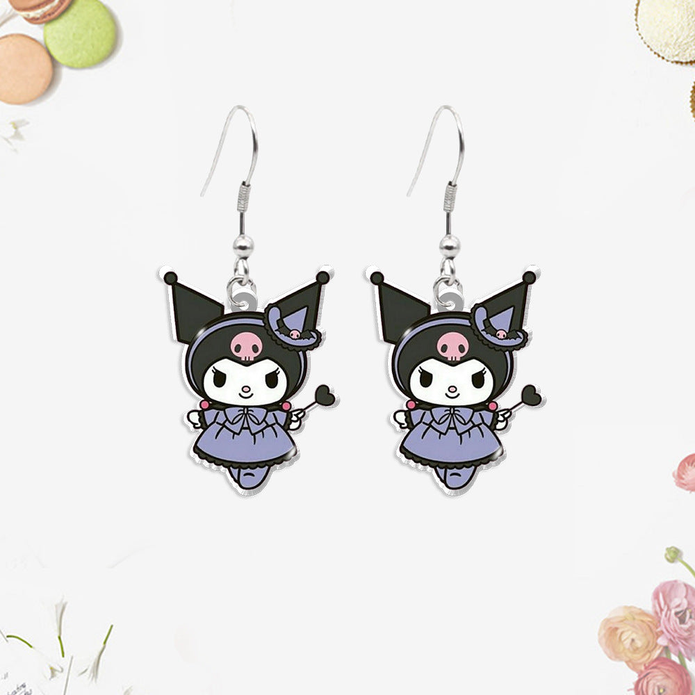 Alloy cartoon earrings (Minimo de compra 5) MIC-XiangL105