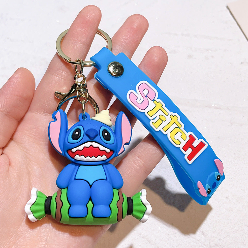 PVC new dessert cartoon keychain  MIC-QiC020