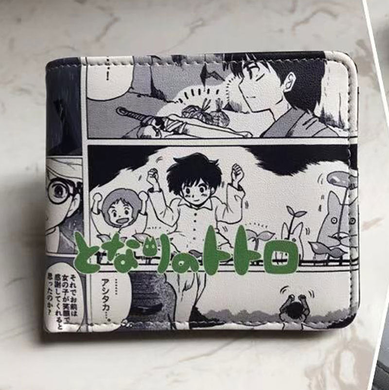 PU cartoon anime short zipper wallet MIC-ChangY006