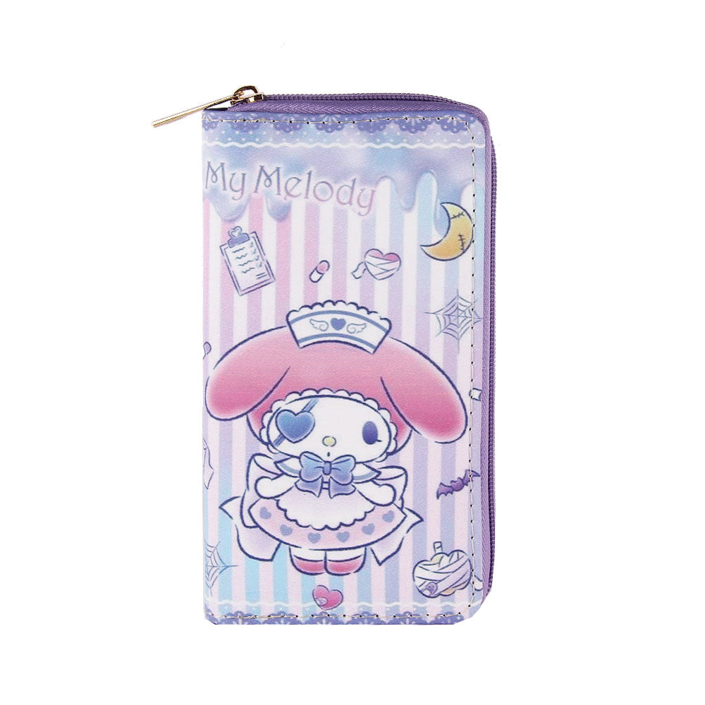 PU cartoon long zipper wallet (S) DengX027