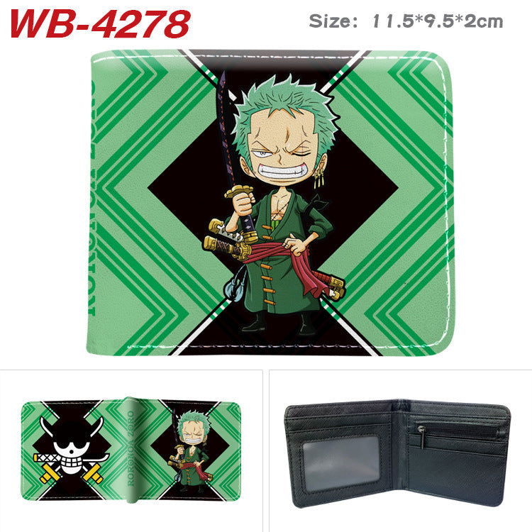 Cartoon pu leather half fold two fold character wallet MIC-ManC004