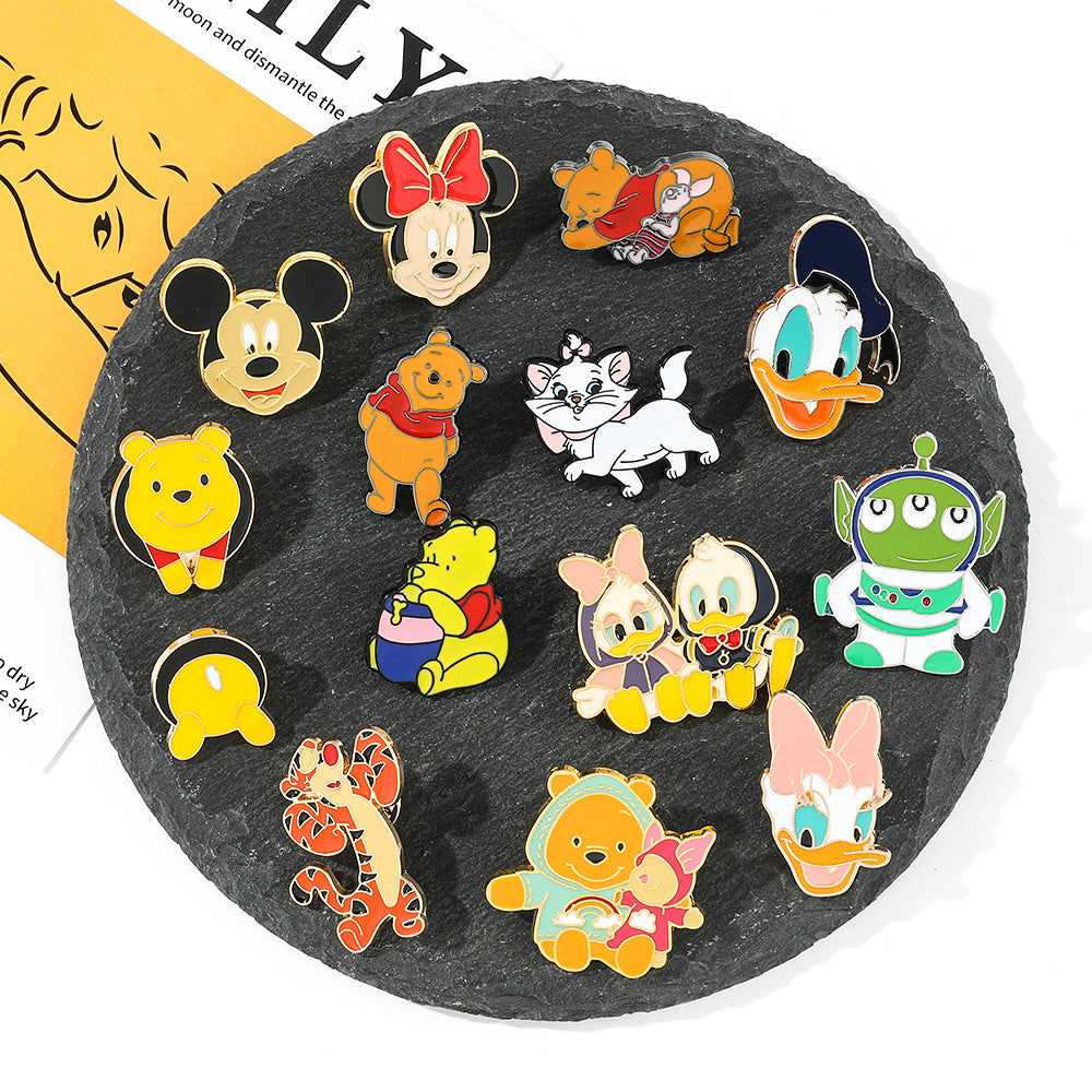 Cute Cartoon Brooches (Minimo de Compra 2) MIC-ZhuoX007