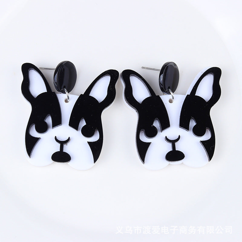 Acrylic cartoon cat earrings (Minimo de Compra 2) MIC-DuA041