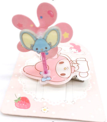 Silicone Cute and Cute Windmill Hairpin (Minimo de compra 10)  MYA-LangK006