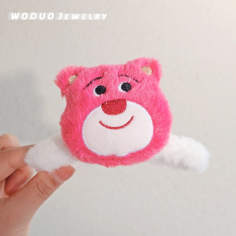 Plush cartoon cute hair clip MYA-WoD005