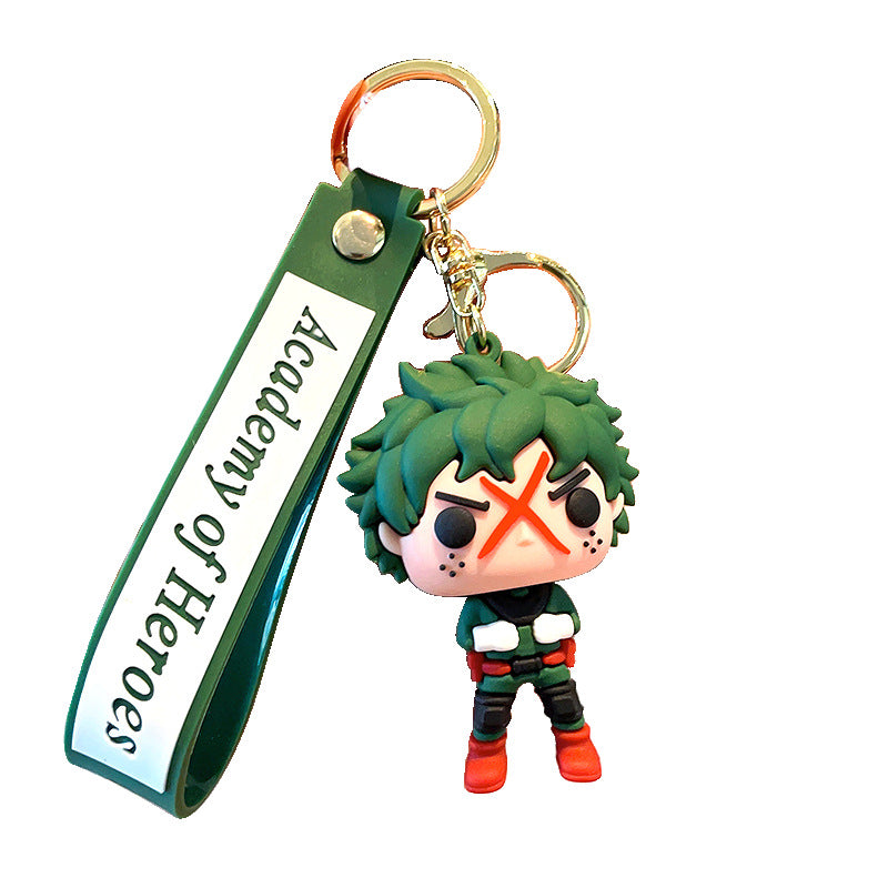 PVC cute hero academy keychain MIC-MLZ017