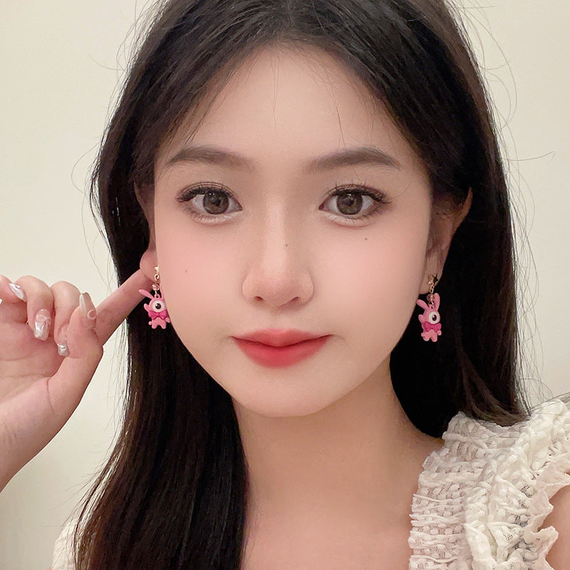 Alloy cute rabbit earrings MIC-BLD093