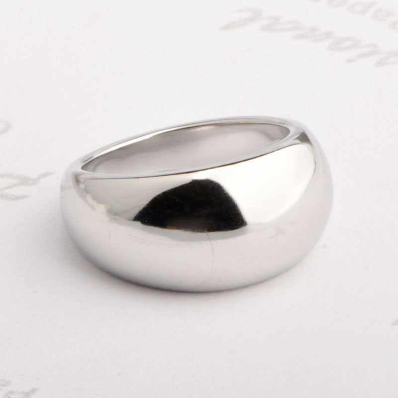 Stainless steel gold-plated personalized cool style ring MYA-YHZX002