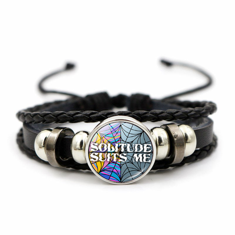 alloy vintage leather bracelets MIC-BT-JiaY007