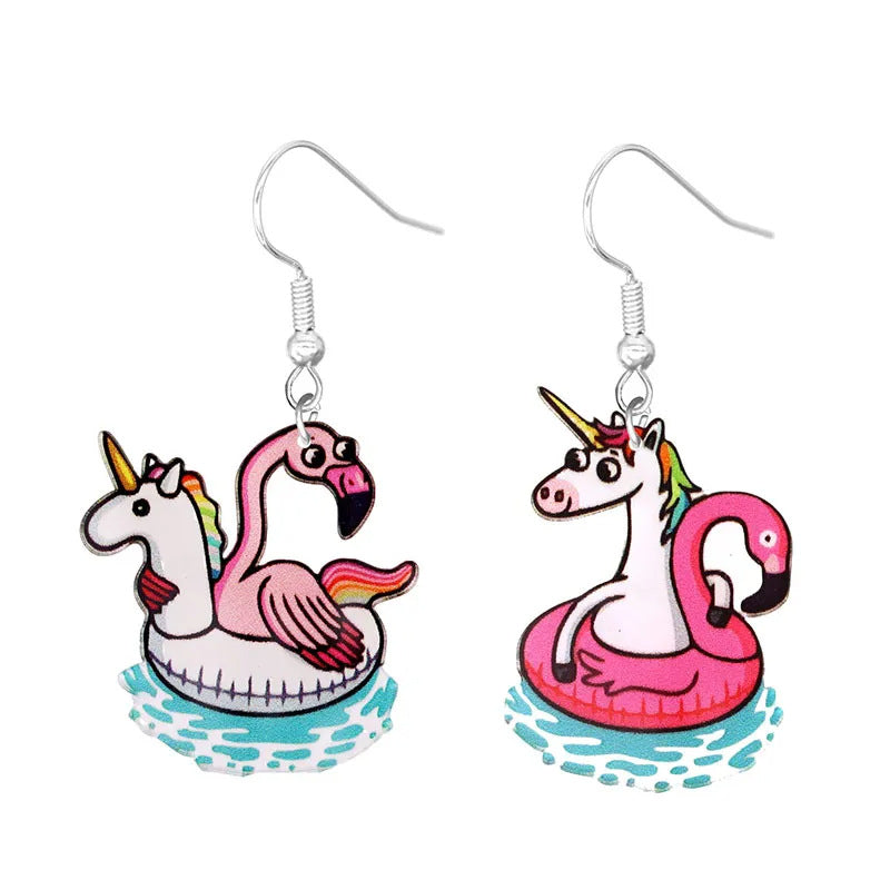 Acrylic Daily Leisure Bee Earrings (Minimo de Compra 10)  MIC-YuQ004