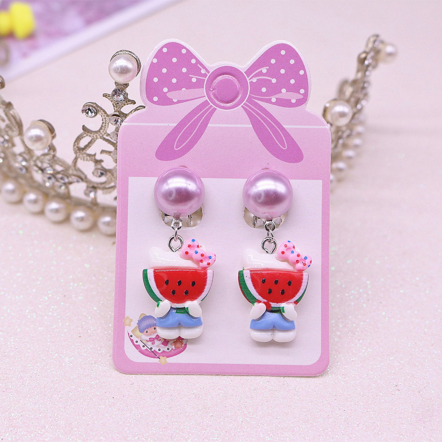 Resin cute cartoon ear clip (Mimimo de compra 2) MYA-MuM013