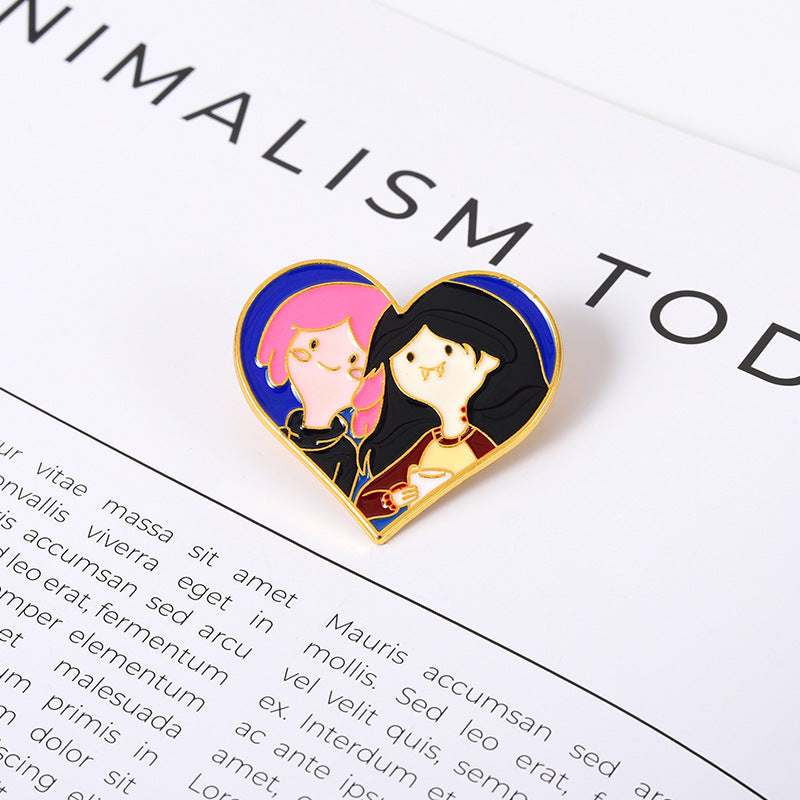 Alloy Adventure Time brooch MYA-JiuY051