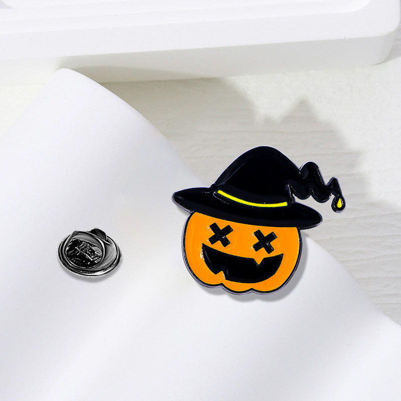 Alloy Halloween Cute Ghost brooch MIC-YiN013