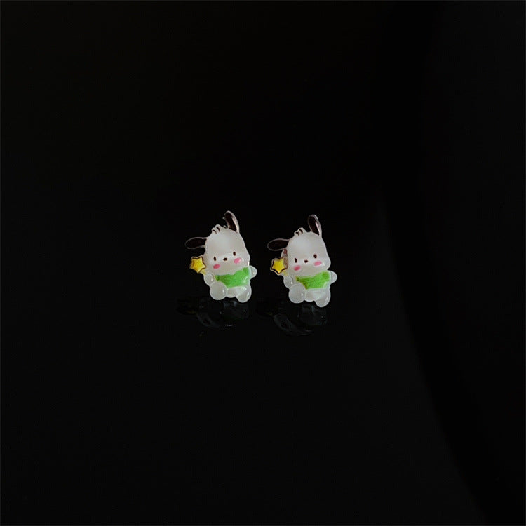 Resin cute cartoon sweet earrings (Minimo de Compra 2) MIC-WWHM055