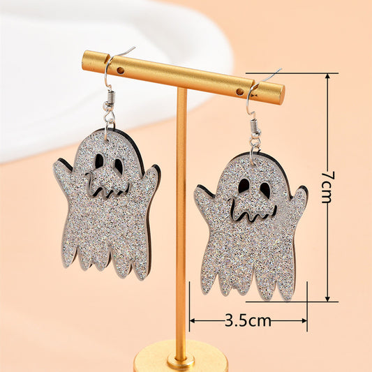 Acrylic New Halloween Collection Earrings (Minimo de compra 2) MIC-GanL035