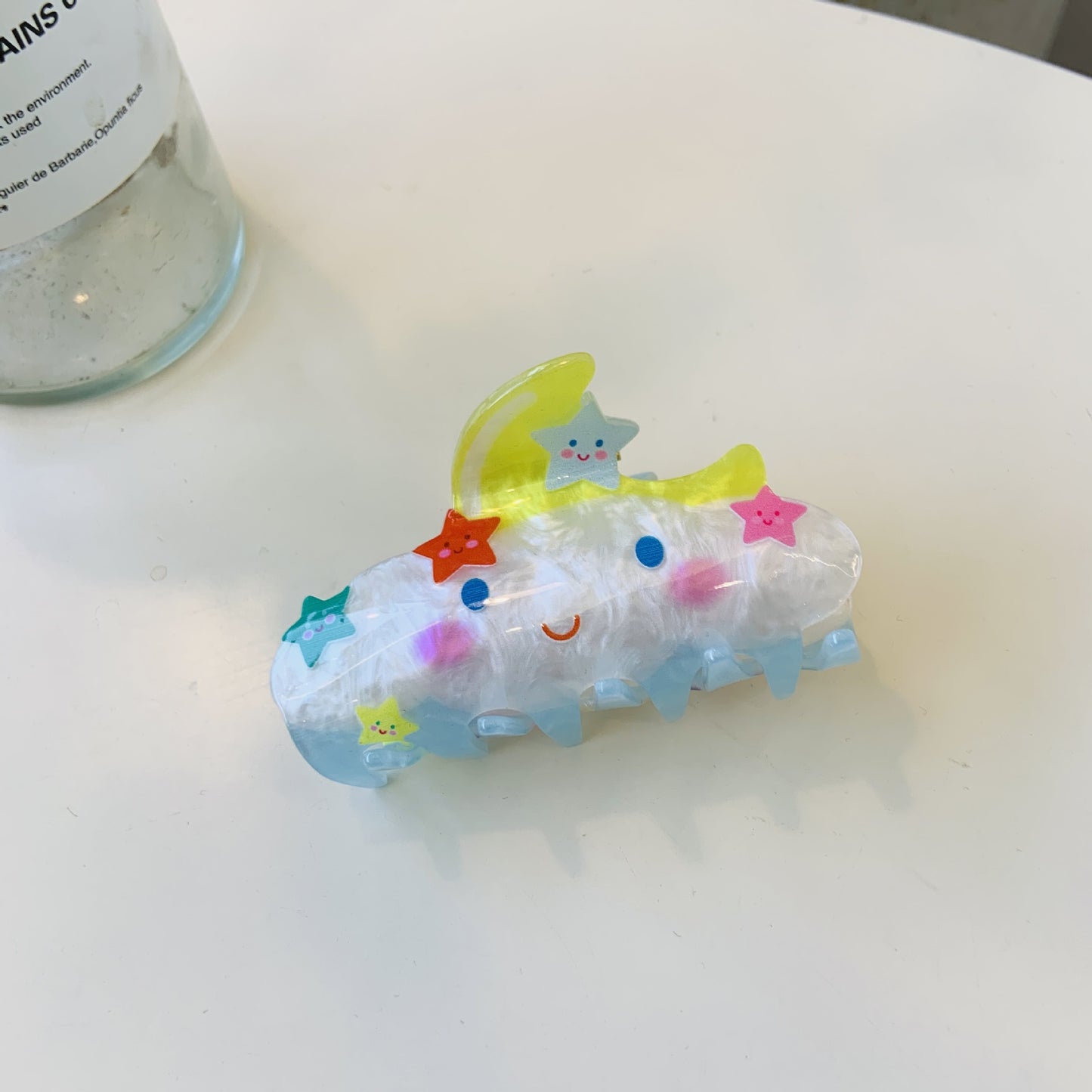 Plastic bunny shark hair clip (Minimo de Compra 2) MYA-AZX009