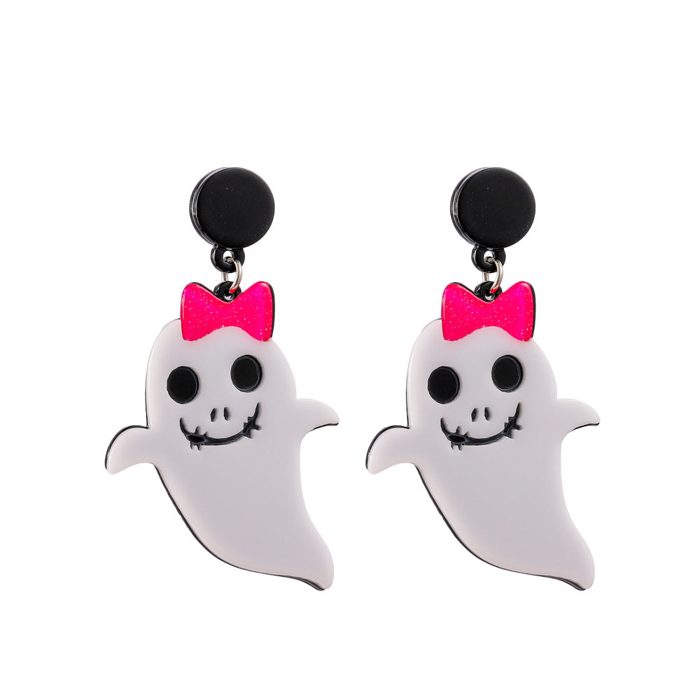 Resin Dark Wind Blood Drops Love Earrings (Minimo de Compra 5) MYA-ZeX002