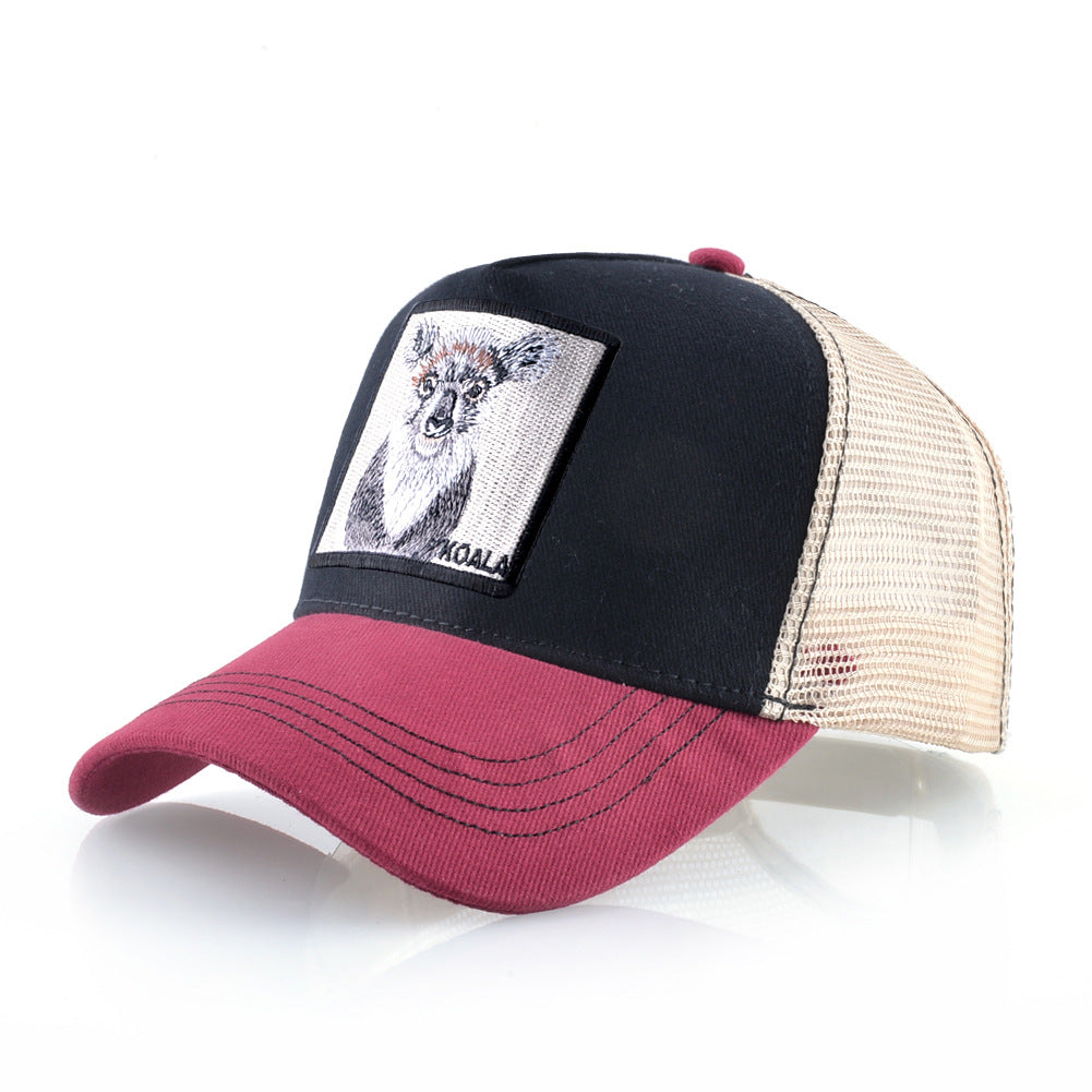 Nylon animal embroidery Baseball cap MYA-DSM004