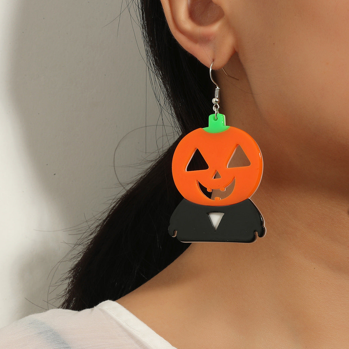 Acrylic New Halloween Collection Earrings (Minimo de compra 2) MIC-GanL033