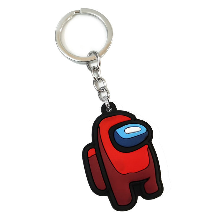 PVC Silicone Jewelry Game Series Keychain MIC-QLP023