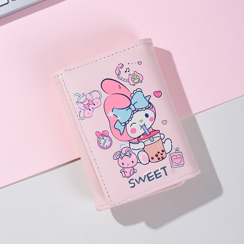 PU printed cartoon cute zero wallet (Minimo de compra 3) MYA-JiaL003