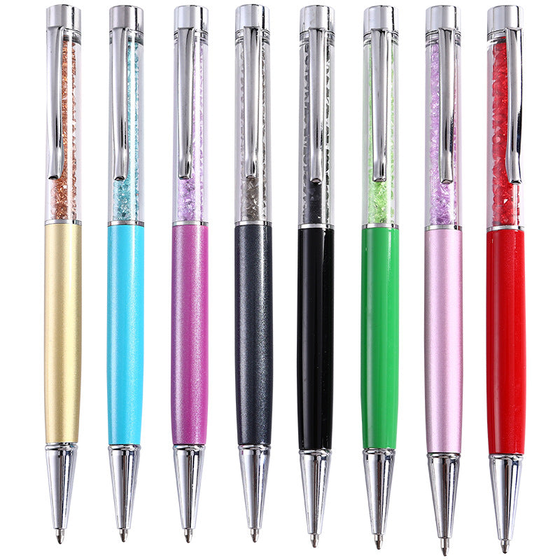 Plastic Diamond Crystal Pen YiShg001