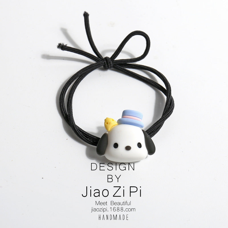 Resin cartoon cute and sweet hair rope (Minimo de Compra 2) MIC-JZP025