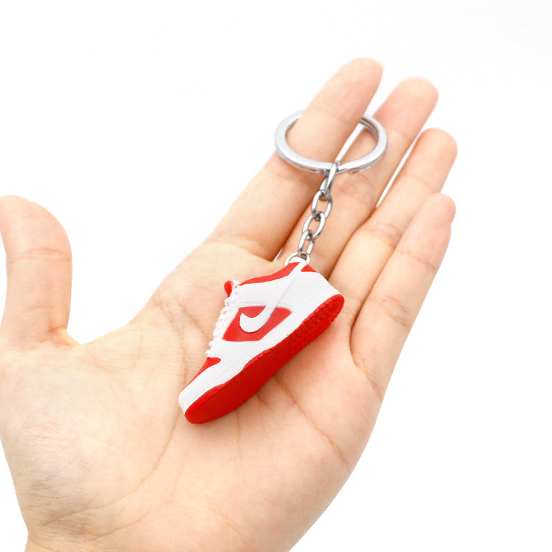 plastic trend skateboard shoes keychain (M) MIC-QLP006