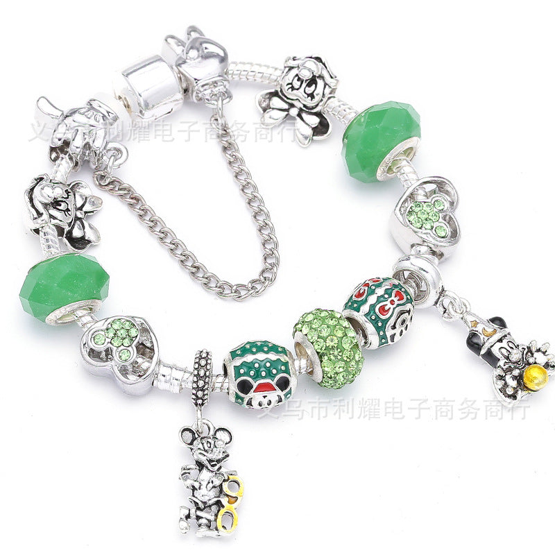 Alloy DIY Pandora Cartoon Bracelet MIC-LiY029