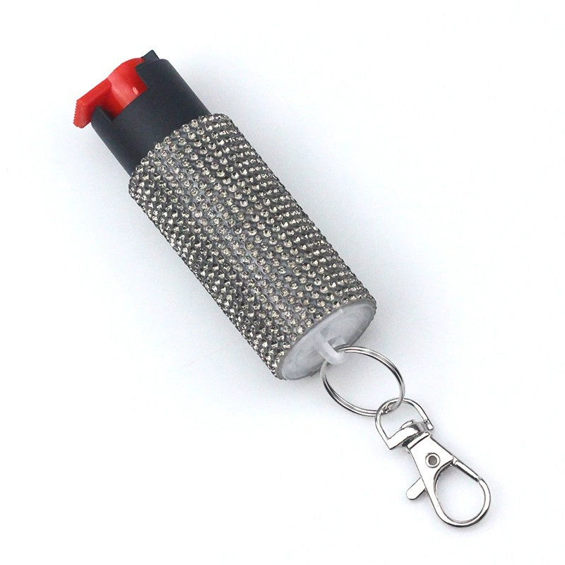 alloy PU anti wolf keychain CanW019